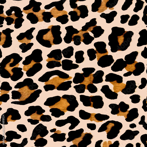 seamless leopard skin