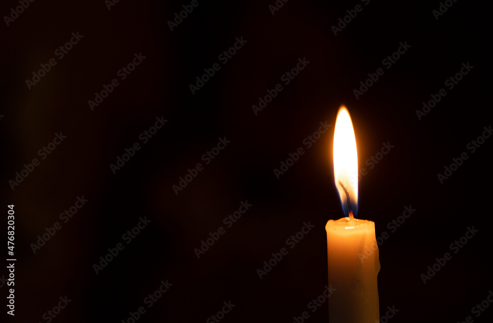 candles in the dark