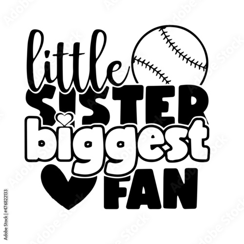 little sister biggest fan inspirational quotes, motivational positive quotes, silhouette arts lettering design