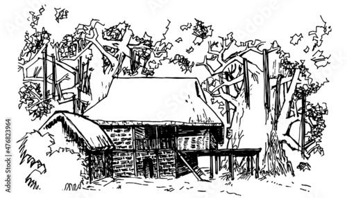 Obraz na plátně Southeast Asia Vernacular Architecture