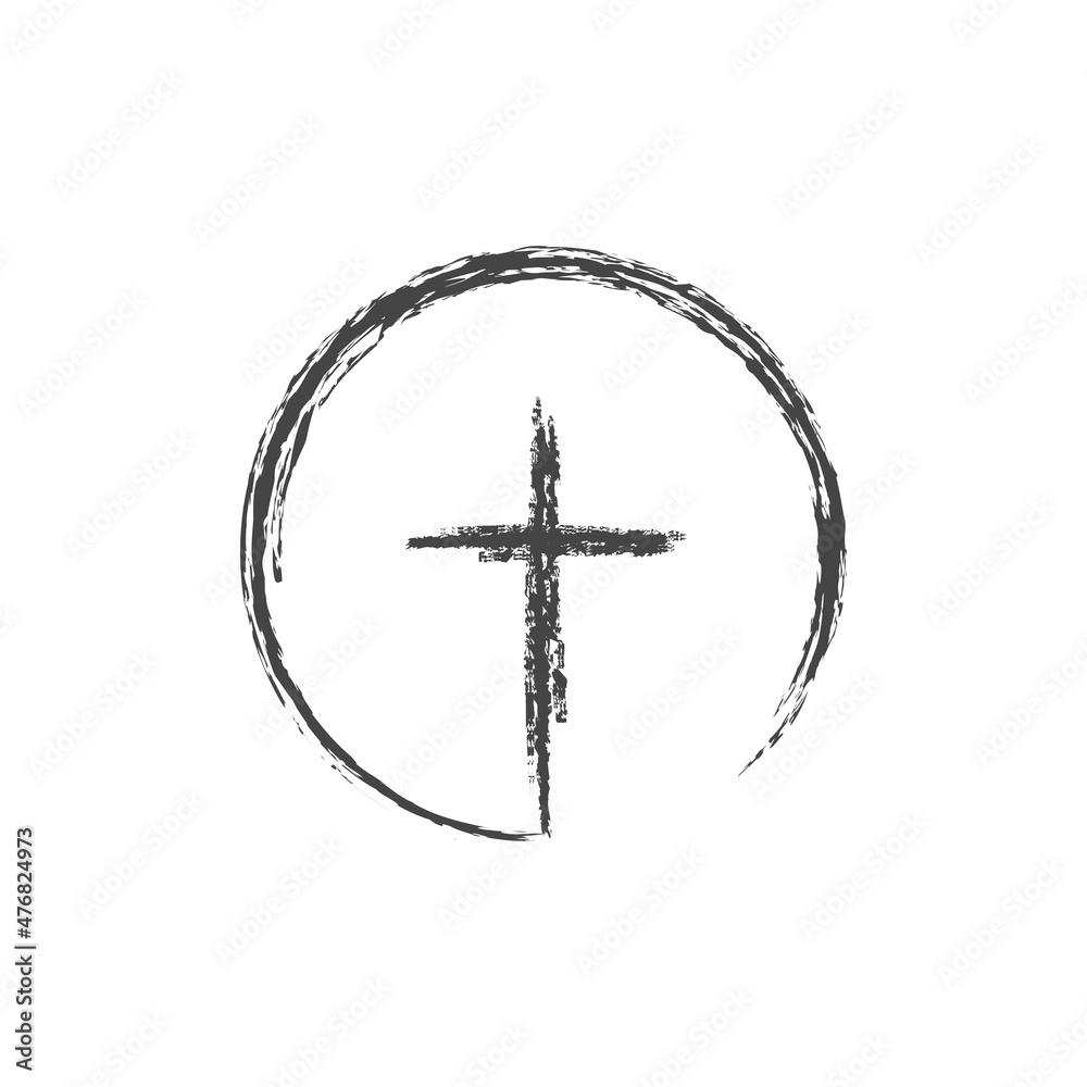Drawing Cross Bible Stock Illustration 2587930 | Shutterstock
