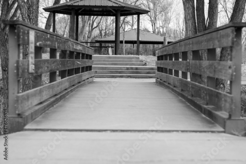 bridge in the park