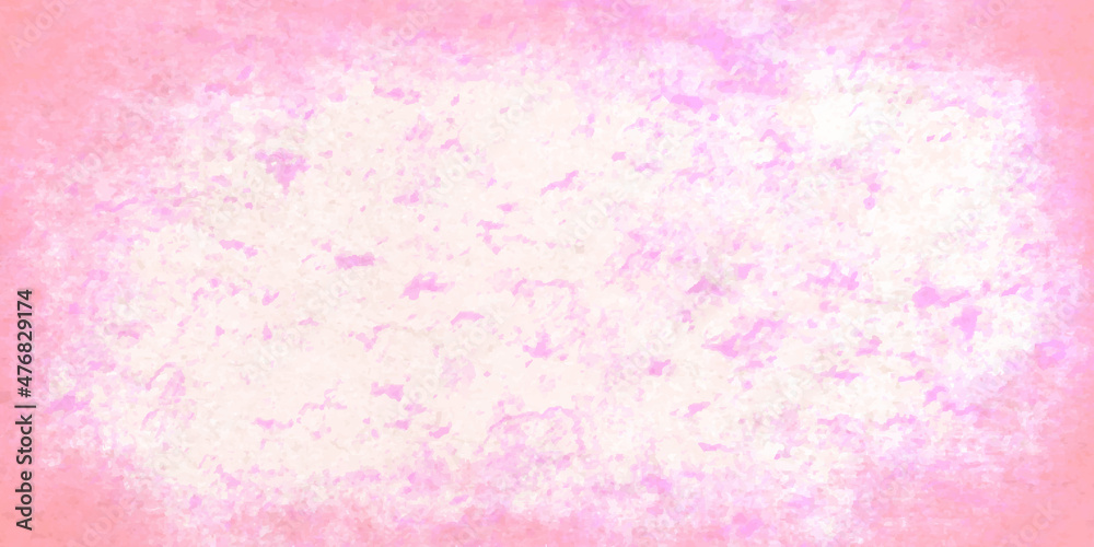 abstract watercolor background with space grunge background frame. abstract light pink and white colors background for design