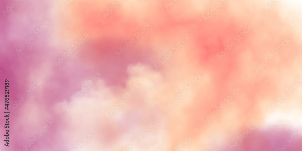 abstract colorful background and abstract watercolor background sunset sky orange purple. Pink and pastel abstract watercolor background for textures backgrounds and web banners design
