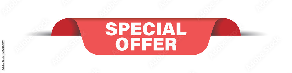 Special offer label icon in flat style. Discount banner vector illustration on isolated background. Sale sign business concept. Special offer label icon in flat style. Discount banner vector illustration on isolated background. Sale sign business concept.