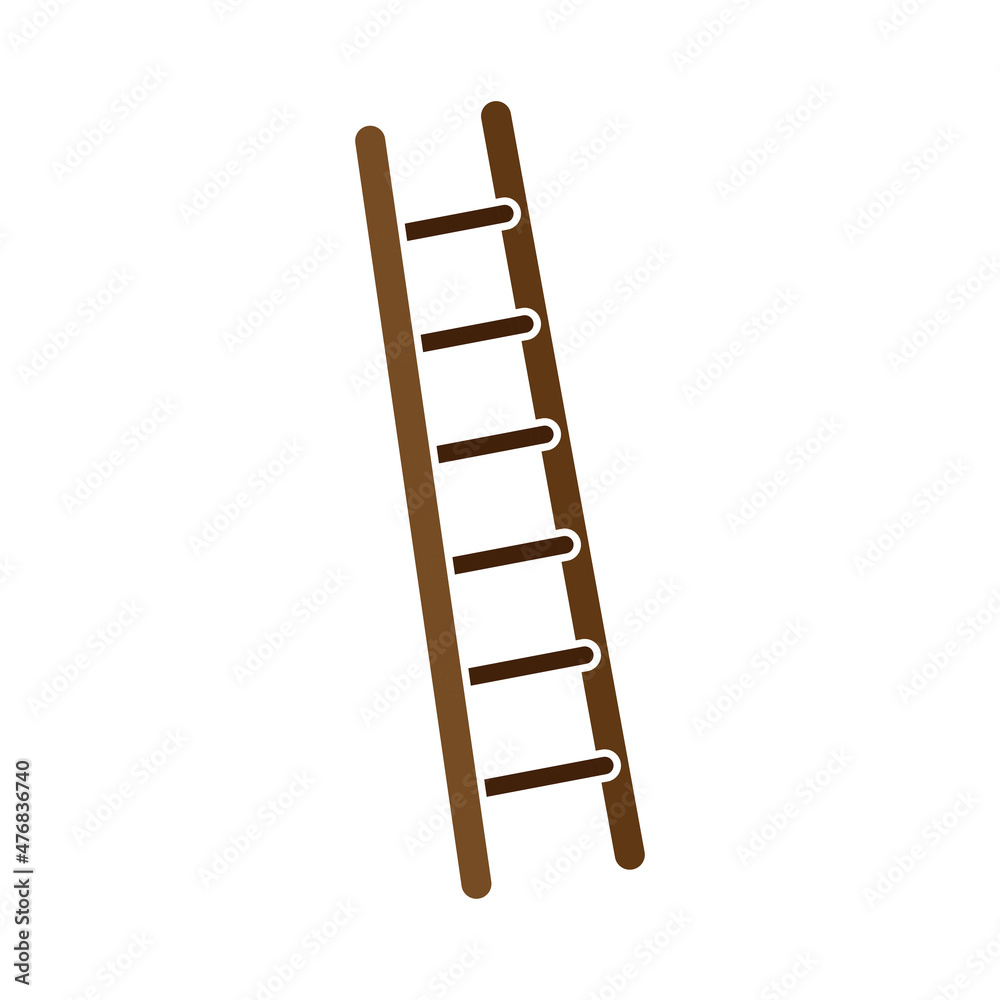 Ladder icon design template vector isolated Ladder icon design template vector isolated