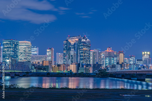 大阪の都市夜景 © matsuba