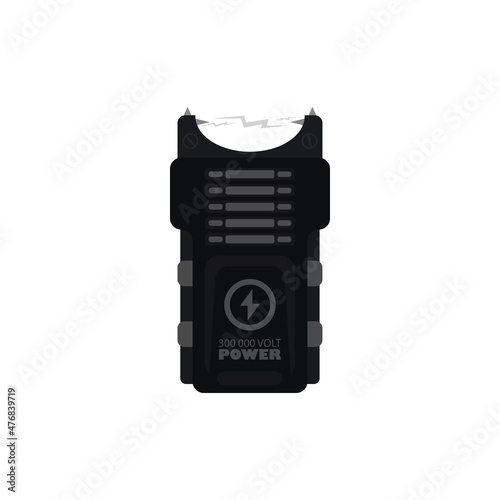 Shocker for protection. Taser is an electric weapon. Item for safety.