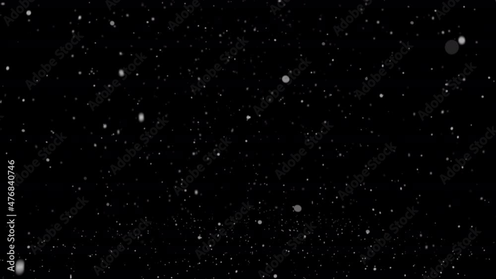 雪が積もる【透過ループ動画素材】 雪が積もる【透過ループ動画素材】