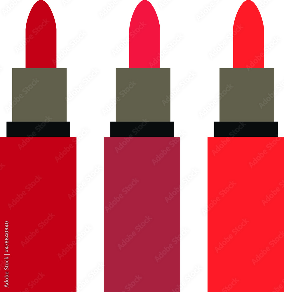 lipstick icon set. Cosmetic sign. vector illustration.eps lipstick icon set. Cosmetic sign. vector illustration.eps