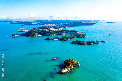 Obraz na płótnie 早朝の秋の松島（宮城県）