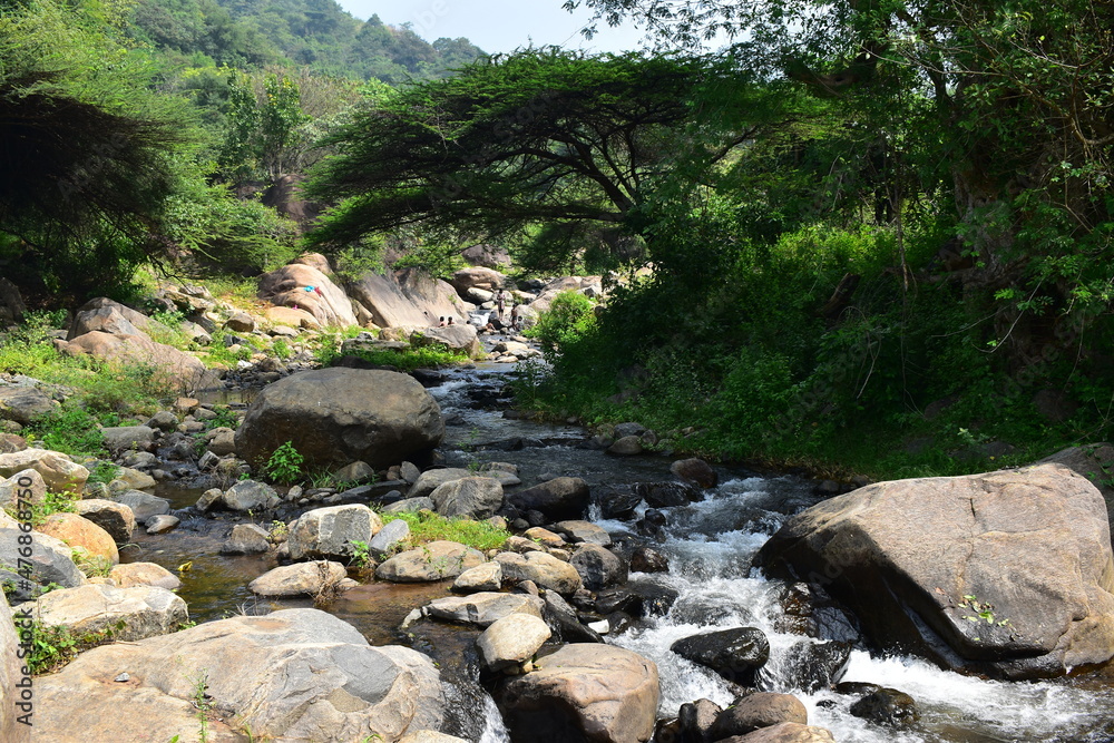 Kannimar Ootru - Triple Waterfalls and Natural Swimming Pool Kannimar Ootru - Triple Waterfalls and Natural Swimming Pool