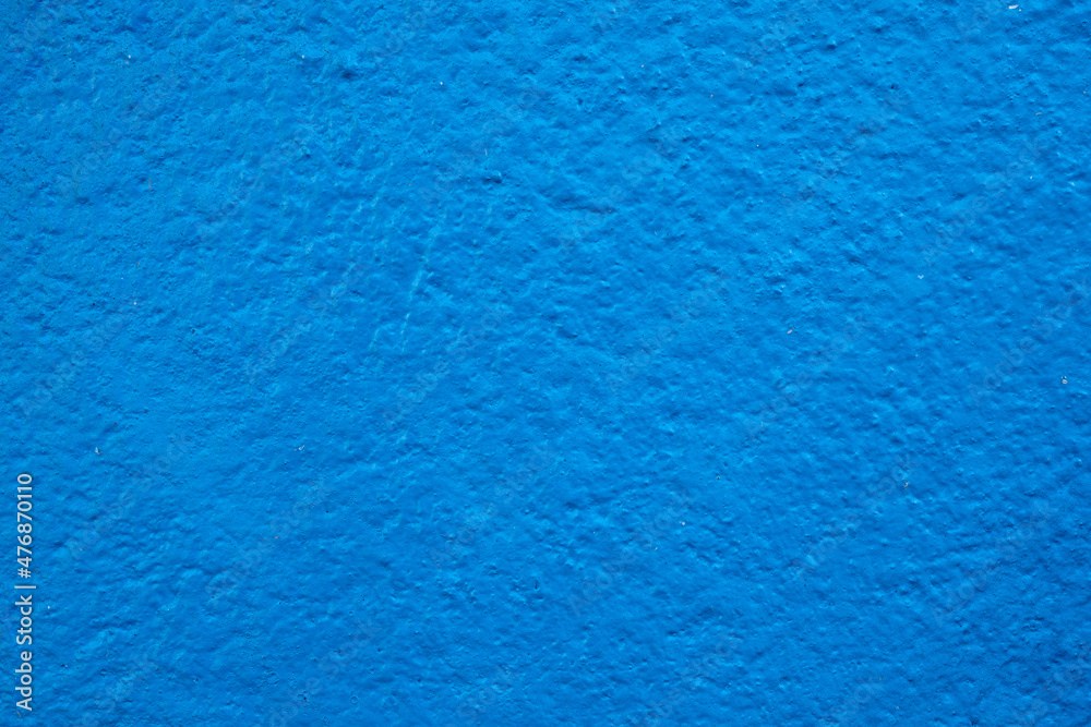 Abstract contemporary texture background. Blue old dirty wall. 
