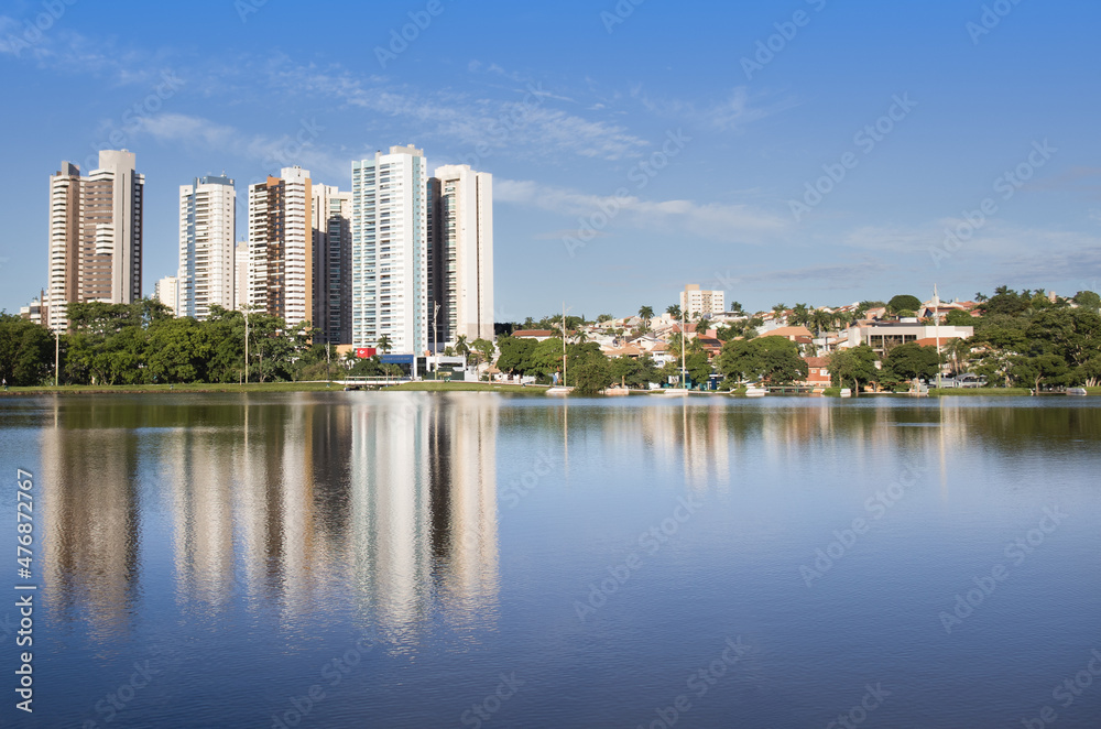 city skyline, Campo Grande-MS, Brasil