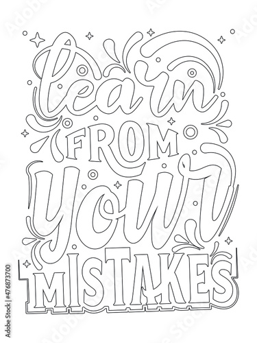 motivational Quotes coloring page .love Quotes coloring page.