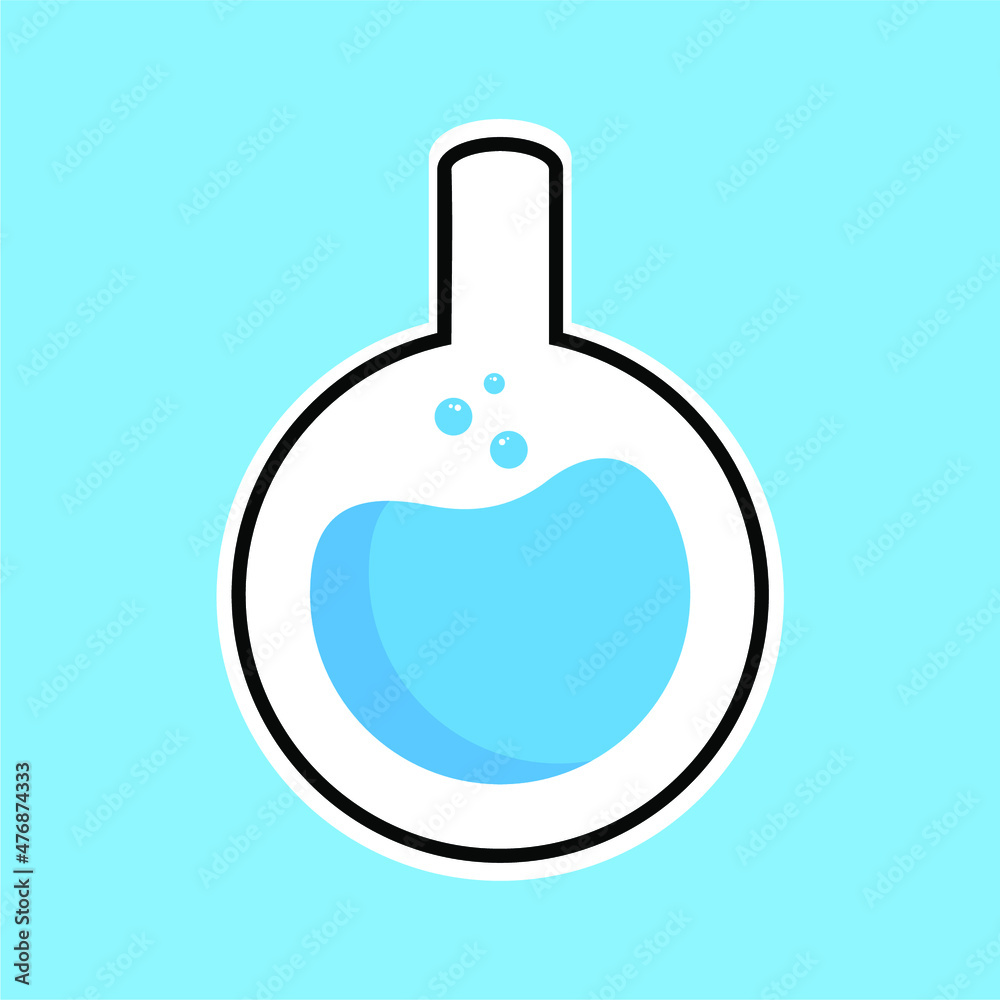 Science flat icon. can be used for educational design, business, and others. vector illustration Science flat icon. can be used for educational design, business, and others. vector illustration