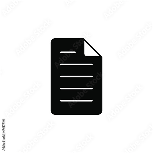 Edit file icon, note, sign up icon vector illustration © NAPISAH