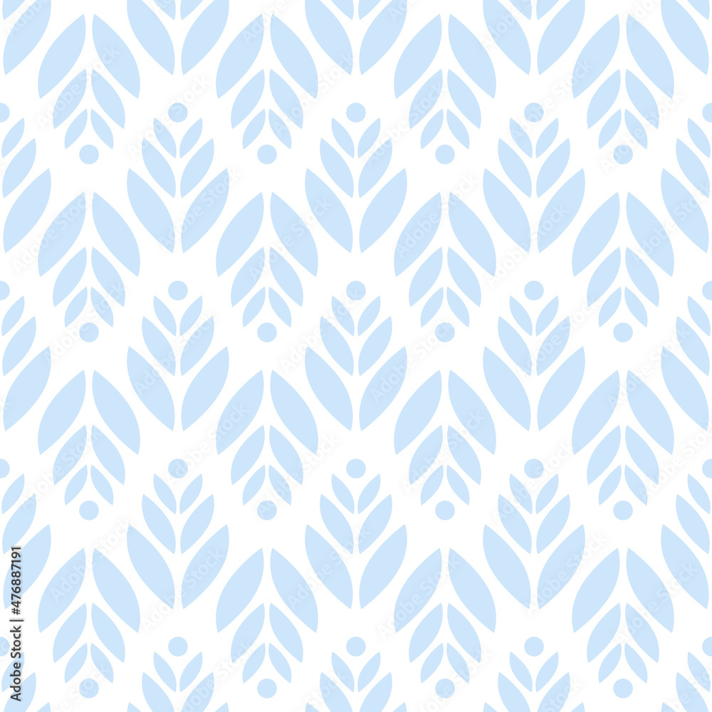 geometric seamless pattern floral with abstract leaves geometric seamless pattern floral with abstract leaves