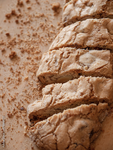 Typical Italian biscuits made for the Christmas holidays, with walnuts, hazelnuts, almonds