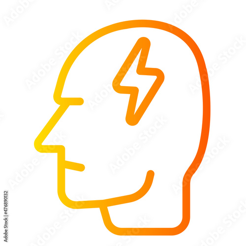 think Energy gradient icon