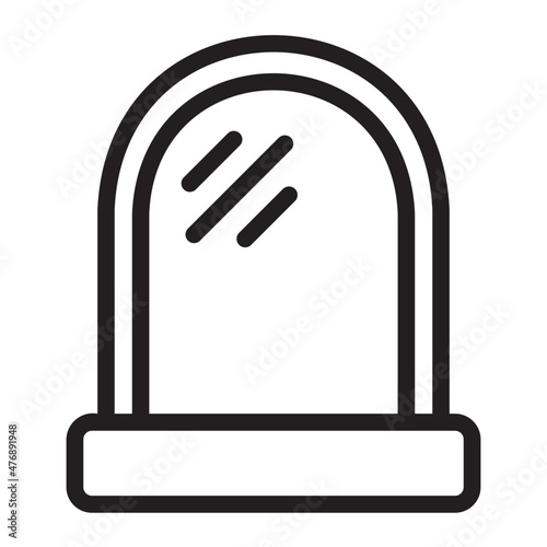 mirror line icon