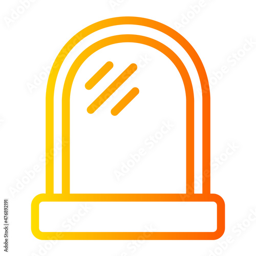 mirror gradient icon