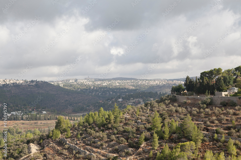 Fototapeta premium Amazing Landscapes of Israel, Views of the Holy Land 