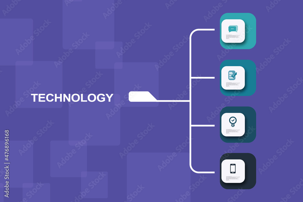 2d illustration technology background concept
2d illustration technology background concept
