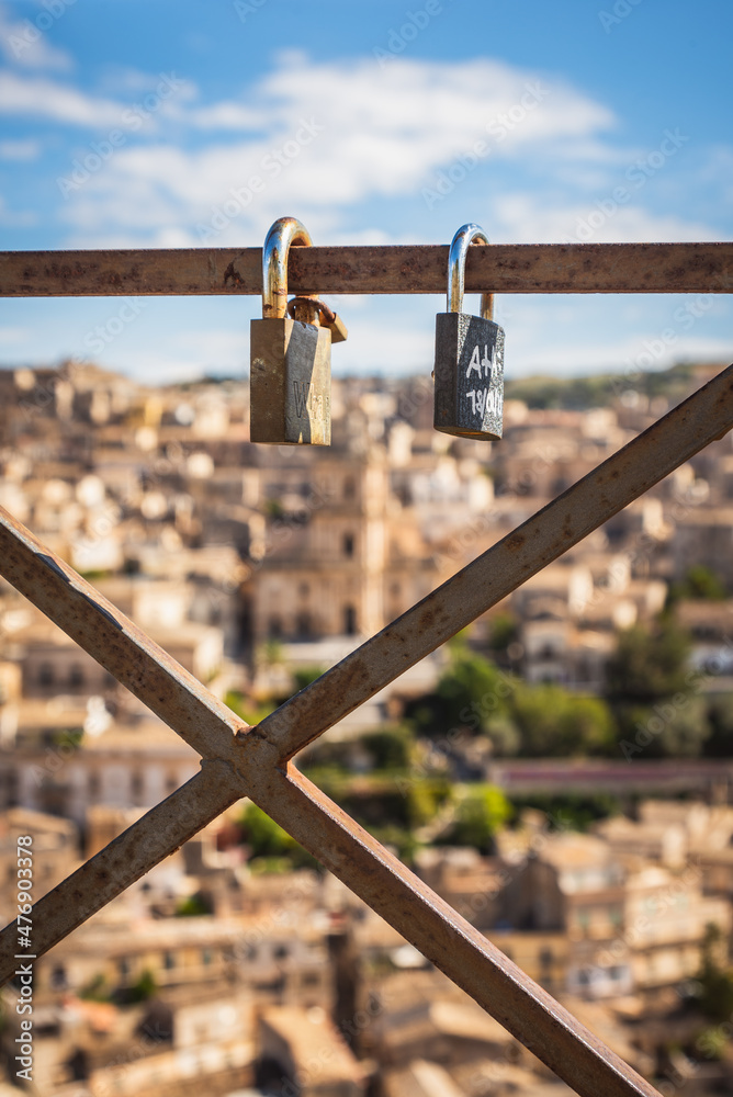 Wonderful View of Modica City Centre, Ragusa, Sicily, Italy, Europe, World Heritage Site Wonderful View of Modica City Centre, Ragusa, Sicily, Italy, Europe, World Heritage Site