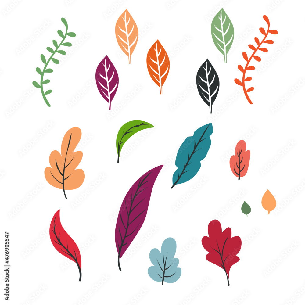 set of leaves
