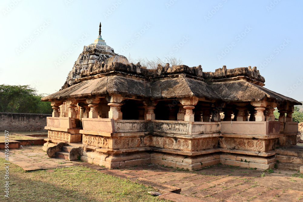 A Hindu Temple at Torgal Killa, Ramdurg, Karnataka, India.
