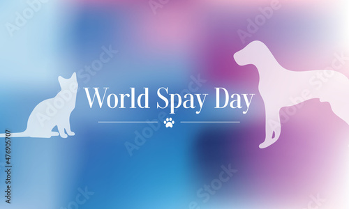 World Spay day is observed each year on the last Tuesday in February, to celebrate the importance of animal birth control and encourages all guardians of dogs and cats to have them spayed or neutered.