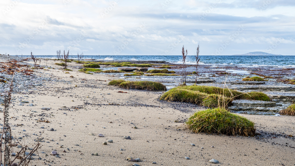 Swedish idyllic coastal landscape