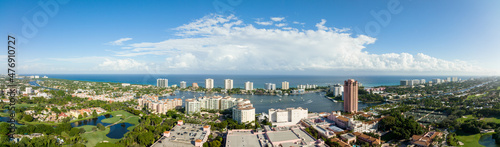 Aerial photo Lake Boca Raton FL