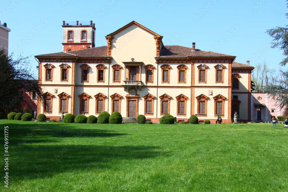 Villa Ghirlanda and his park in the center of Cinisello Balsamo