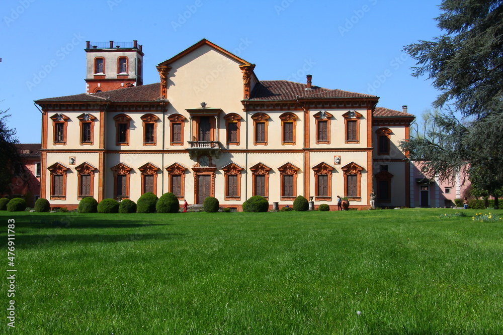Villa Ghirlanda and his park in the center of Cinisello Balsamo