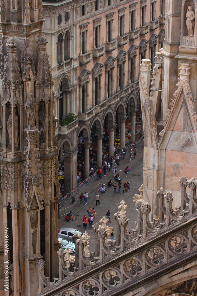 The cathedral of Milan, Duomo