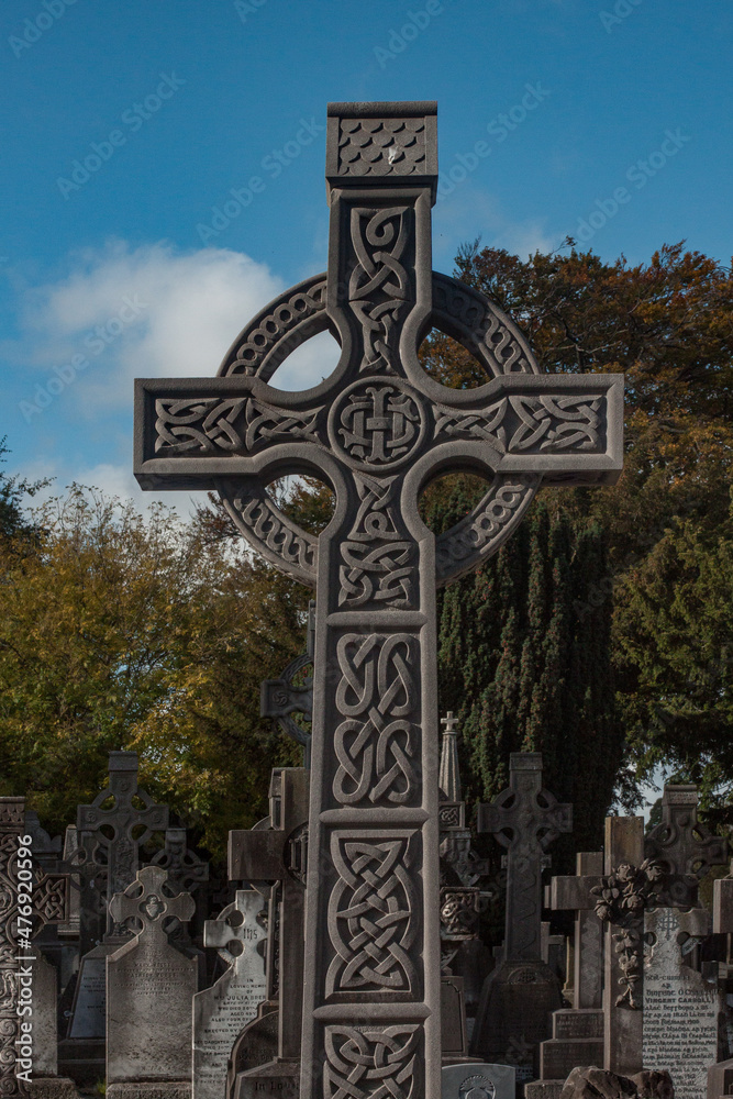 Glasnevin Cementery, Dublin through the lens , walking around the cemetery, graveyard avenues, Dublin, Ireland, 24 October 2015 Glasnevin Cementery, Dublin through the lens , walking around the cemetery, graveyard avenues, Dublin, Ireland, 24 October 2015