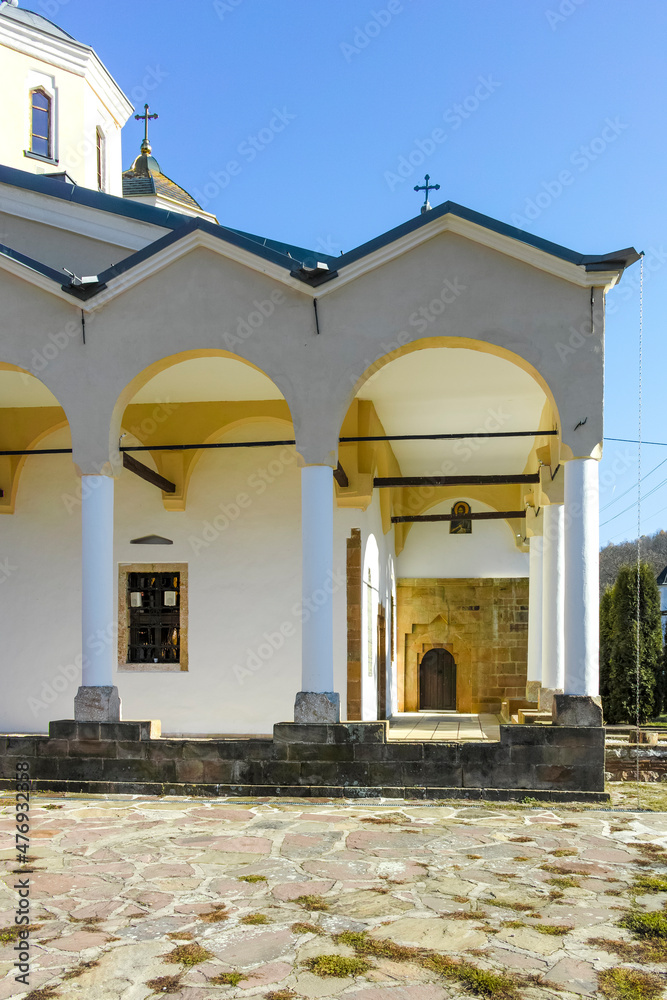 Naklejka premium Medieval Lopushanski Monastery, Bulgaria