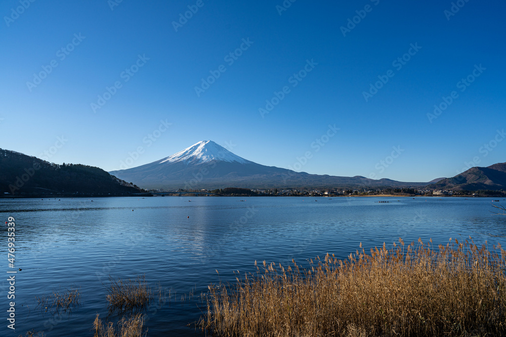 初冬の富士五湖散策