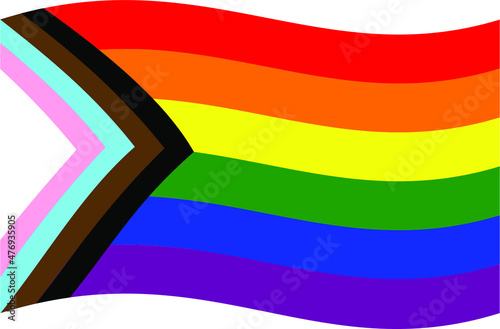 New LGBTQ+ Rights Pride Flag
