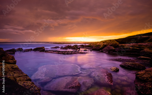 Cronulla View under Sunset Sky