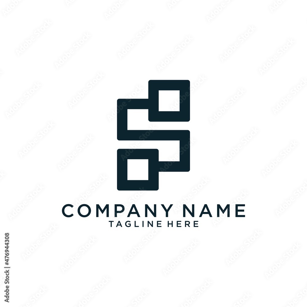 Initial letter S vector logo design template. Stock Vector | Adobe Stock
