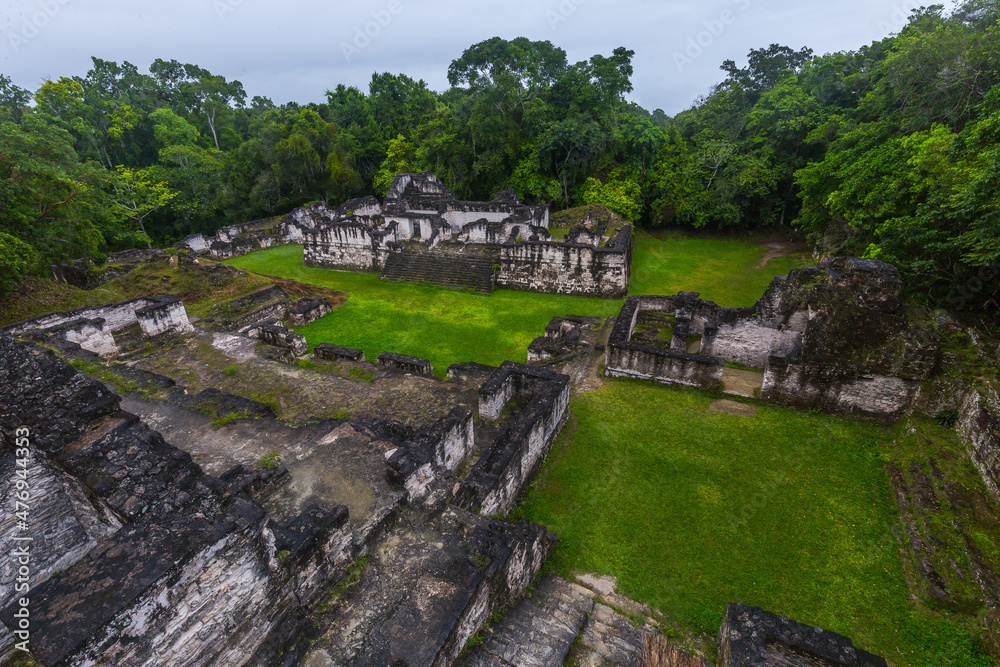 Ancient Maya temple in Tikal, Guatemala. Ancient Maya temple in Tikal, Guatemala.