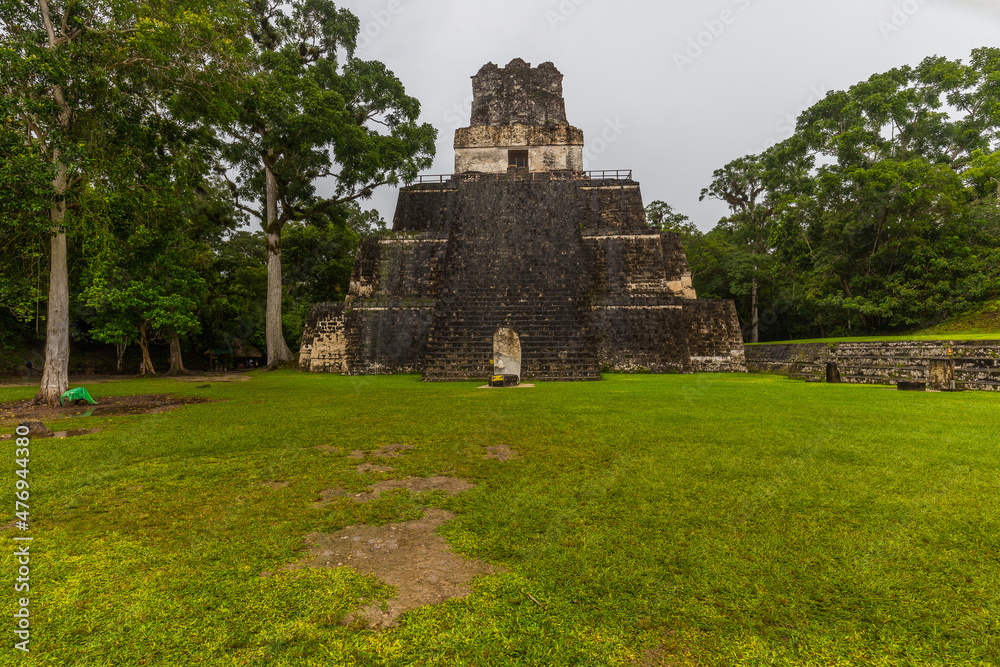 Tikal national park near Flores in Guatemala