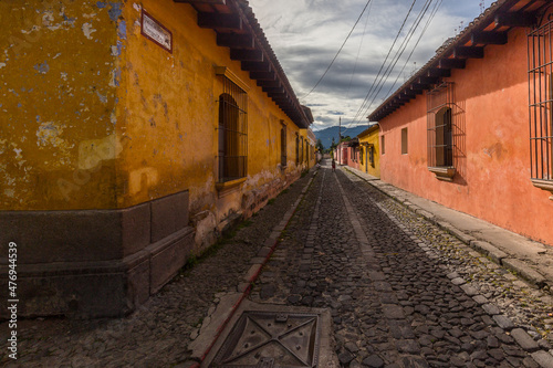 Architectural details in Antigua Guatemala