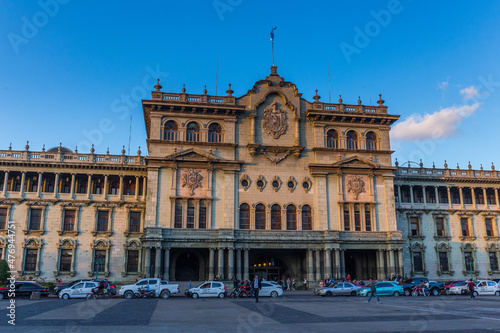 National Palace at Plaza de la Constitucion, Guatemala City, Guatemala