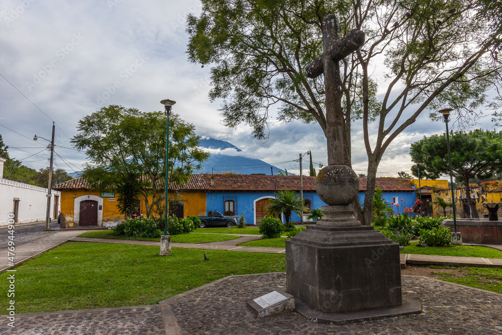 Street view of Antigua Guatemala