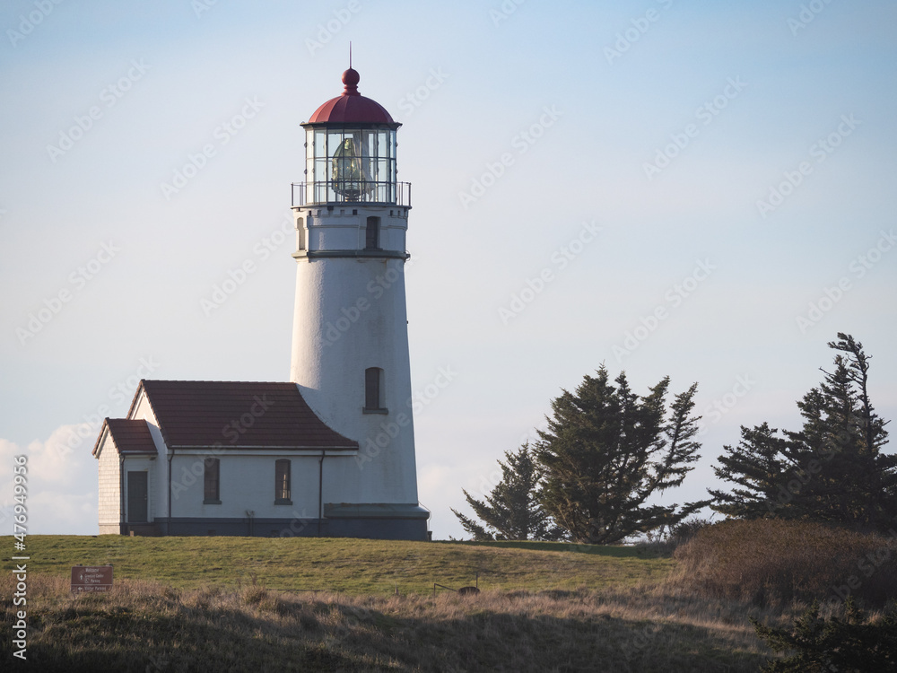 Cape Blanco Lighthouse in Blanco State Park in Oregon