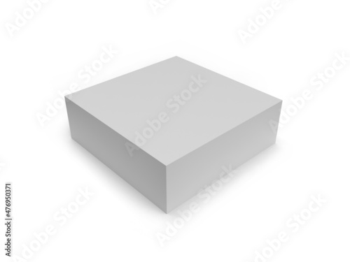 Box Packaging 3D Illustration Mockup Scene © dendyh7
